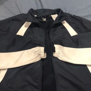 Zip up track jacket